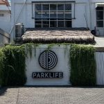 Parklife building front view with logo