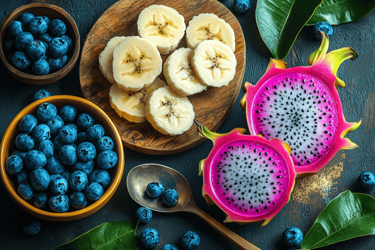 ALT: Bali-Style Blueberry Pancake Smoothie: A Tropical Treat for Kids in Bali-Step 1