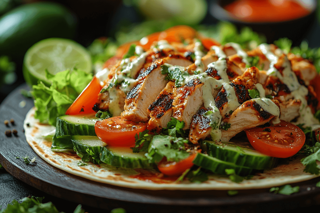 Bali-Style Chicken Ranch Wraps: A Healthy and Easy Recipe for Kids in Bali-Step 3