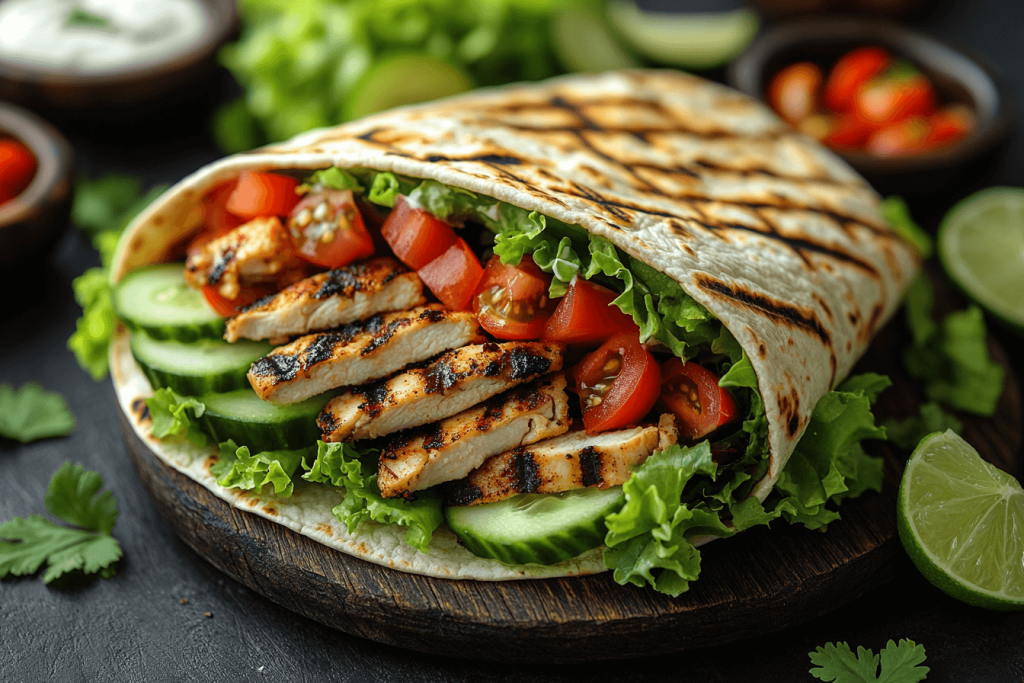 Bali-Style Chicken Ranch Wraps: A Healthy and Easy Recipe for Kids in Bali- Step 4