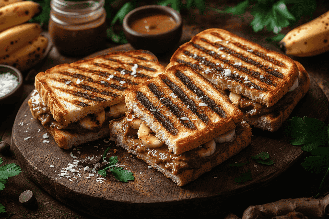  Bali-Style Chocolate Chip PB Banana Sandwiches: A Fun Tropical Treat- Step 4