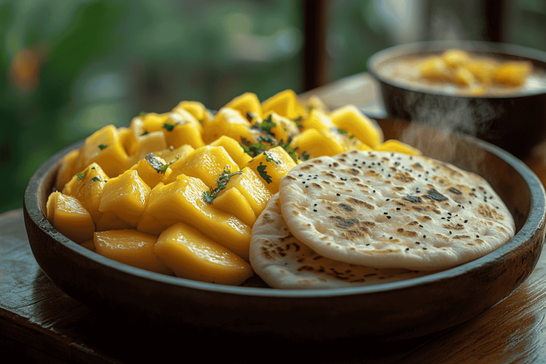 Bali-Style Fruity Peanut Butter Pitas: A Tropical Snack for Kids in Bali-Step 1