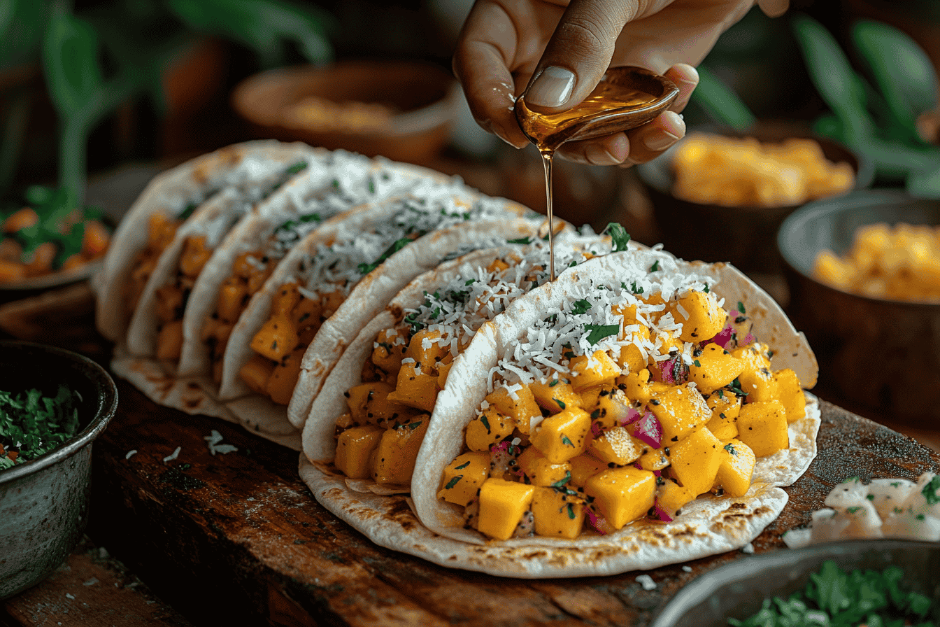 Bali-Style Fruity Peanut Butter Pitas: A Tropical Snack for Kids in Bali-Step 3