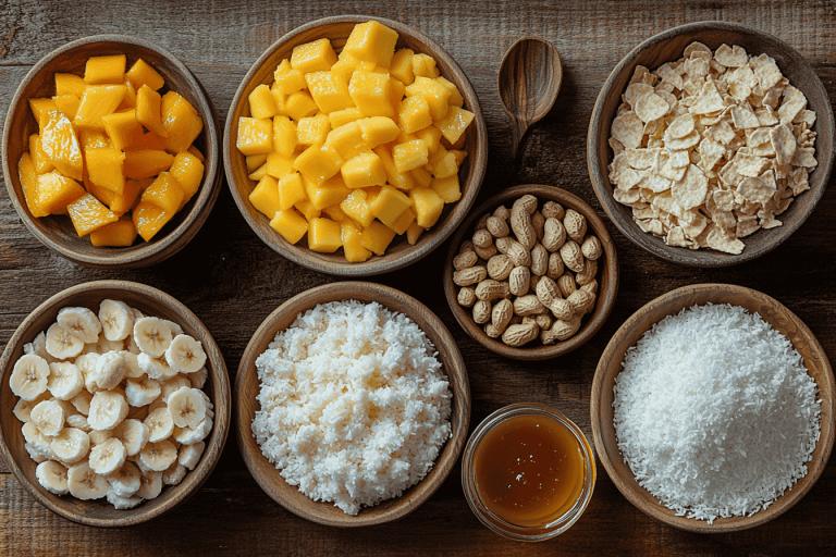 Bali-Style Kiddie Crunch Mix: A Fun and Healthy Snack for Kids in Bali- Ingredients
