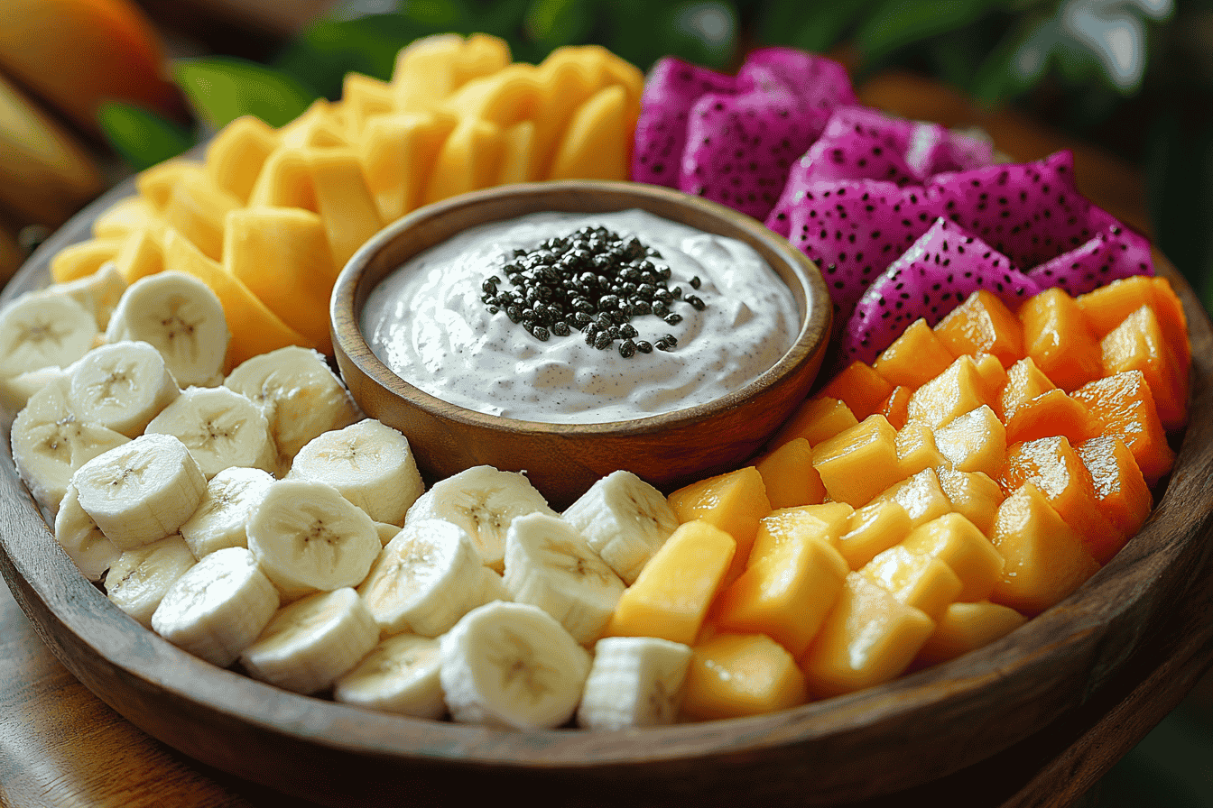 Bali-Style Marshmallow Fruit Dip: A Tropical Treat for Kids in Bali- Step 4
