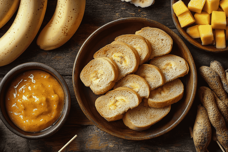Bali-Style Peanut Butter and Jelly on a Stick: A Fun Snack for Kids- Ingredients