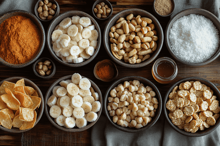 Bali-Style Ranch Snack Mix: A Tasty Treat for Kids in Bali Indonesia- Ingredients