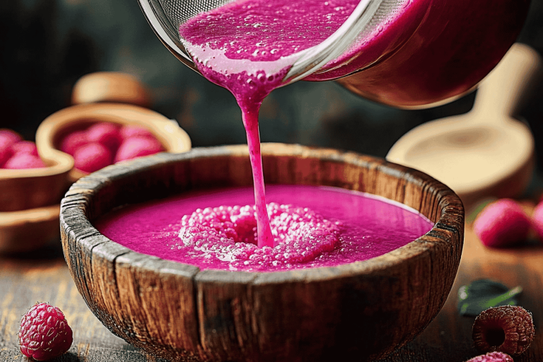 Bali-Style Raspberry Ice Cream: A Tropical Treat for Kids in Bali- Step 2