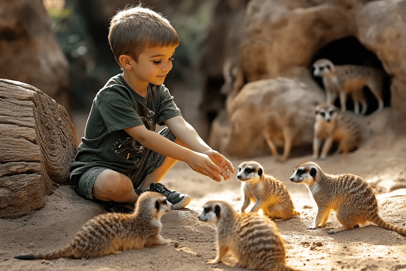 Lunch, Transfers & Waterplay - A Perfect Family Day Out- Feeding Animals