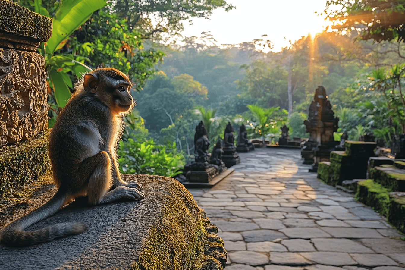 Discover Ubud’s Monkey Forest: A Fun and Educational Family Day- Monkey Activities 2