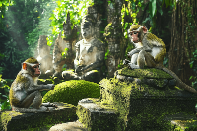Family Adventure with Kids in Bali, Indonesia: Discover the Sacred Monkey Forest
