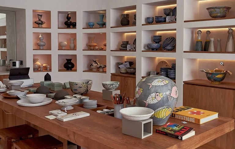 Inside of Kevala Studio Bali: Creative Ceramic Fun for Families with Nanny Help