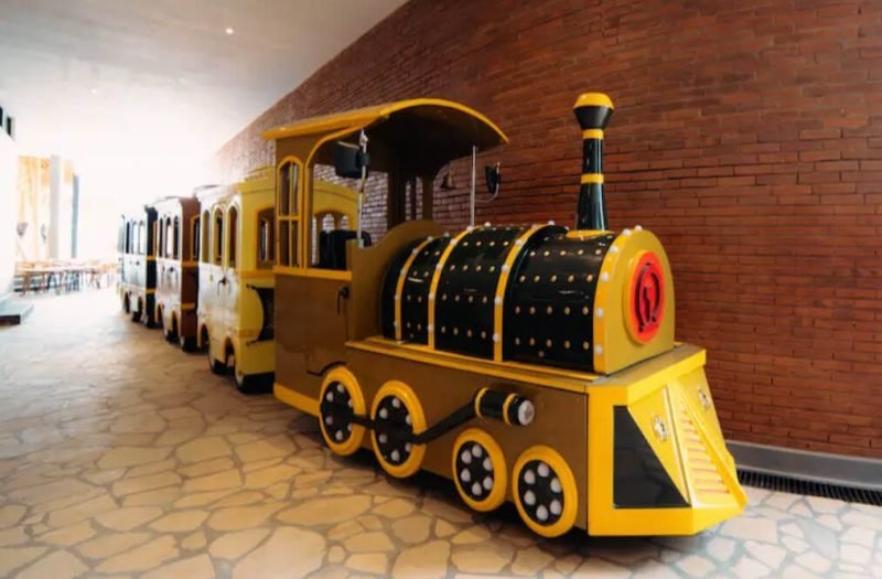 Mini Train of Mai Main A Top Destination for Family Indoor and Outdoor playgrounds in Bali