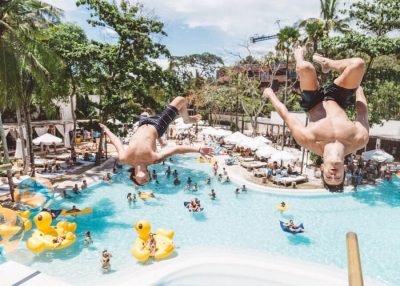 Mrs. Sippy Bali: Family Pool Fun with Nanny Support for Kids