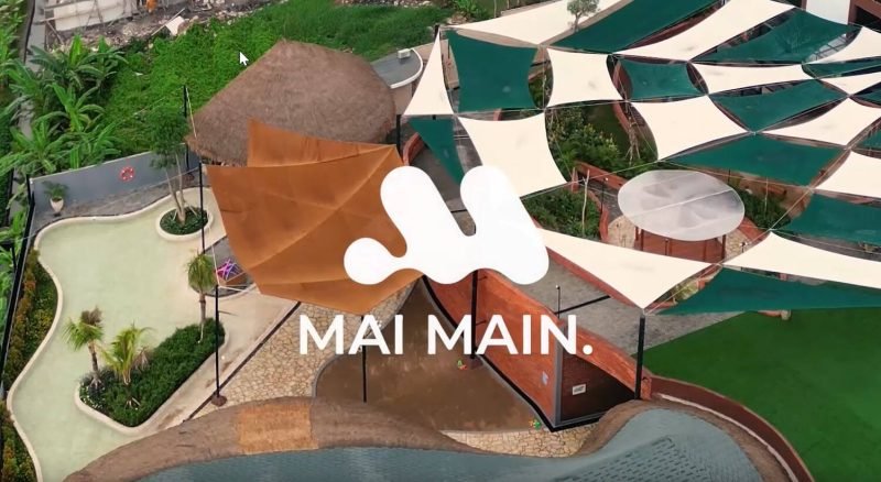 Outdoor play area of Mai Main A Top Destination for Family Indoor and Outdoor playgrounds in Bali