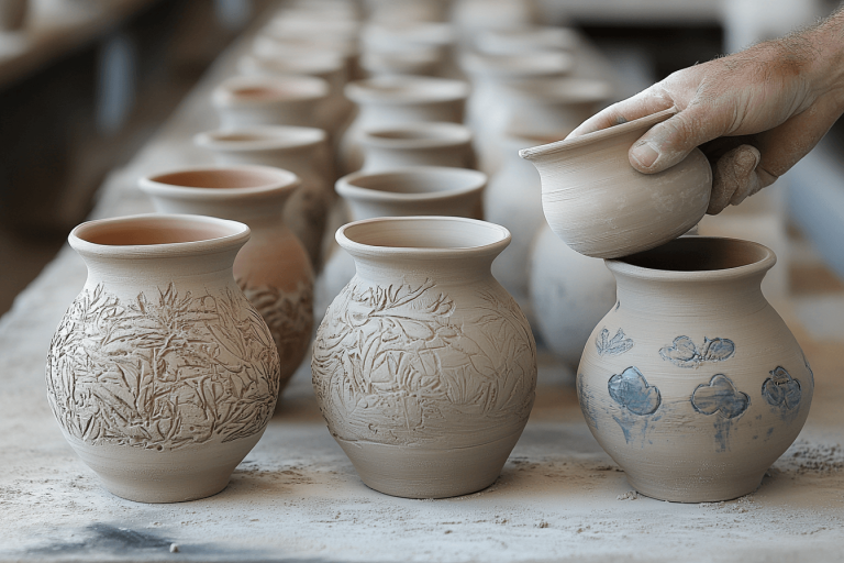 Paint A Pot at Jenggala Keramik Bali: Fun for Kids and Nannies - Works at Jenggala