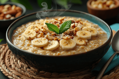 Bali-Style Peanut Butter Oatmeal: A Healthy Breakfast for Kids