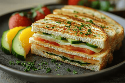 Bali-Style Microwave Egg Sandwich Recipe for Kids