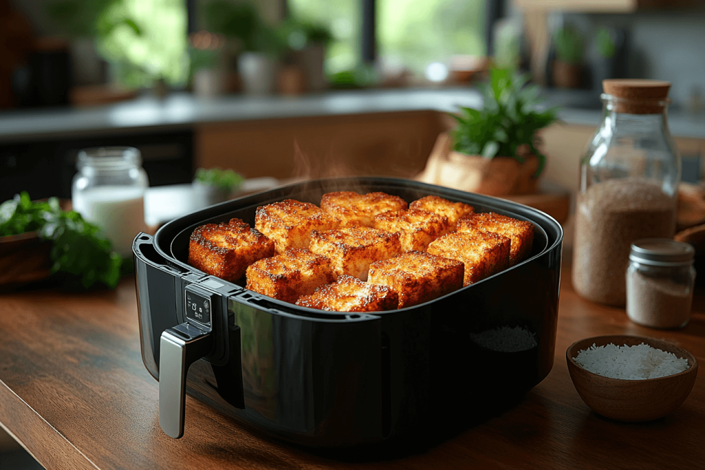 Step 3: Air Fry the French Toast Sticks for a Crispy Finish