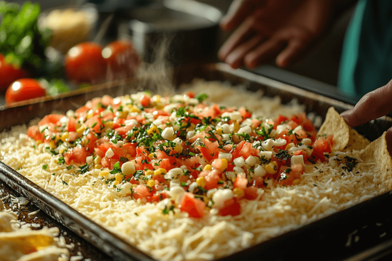 Step 2: Add Cheese and Veggies