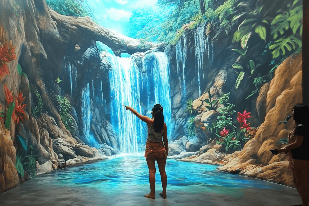 Create Picture-Perfect Memories: Visiting Dream Museum Zone in Bali with Kids and a Nanny- Inside DMZ 2