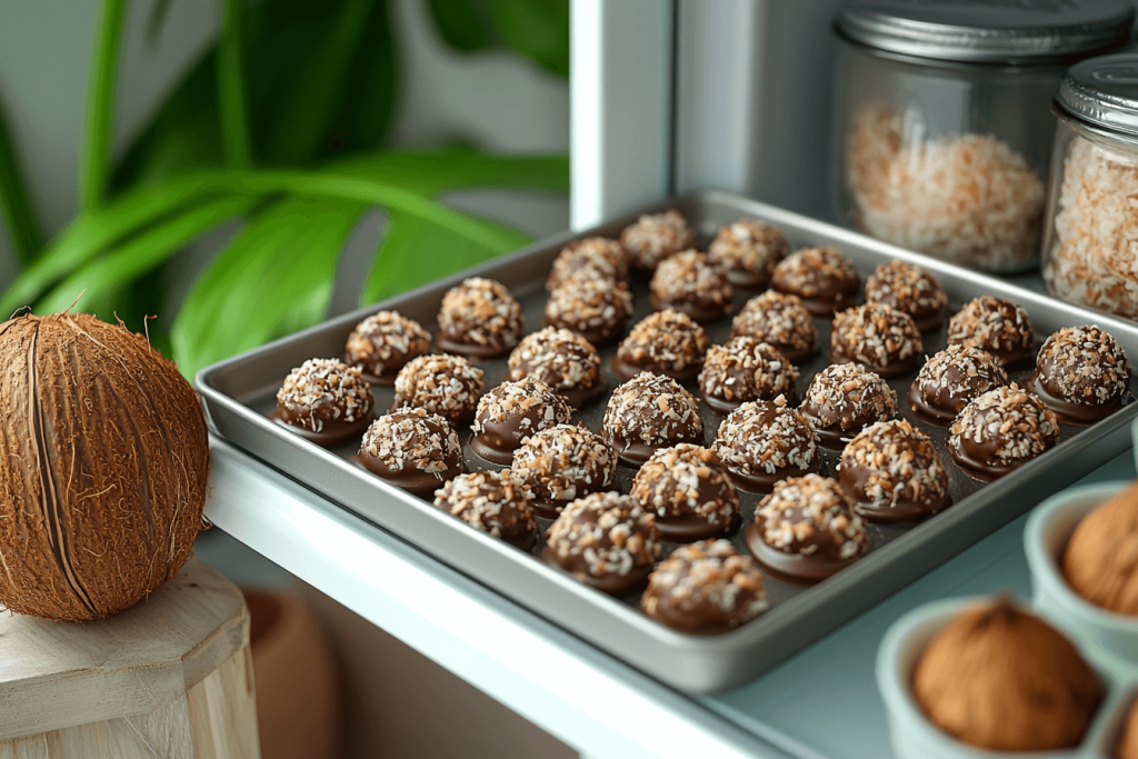 Bali-Style Coconut Chocolate Clusters: A Fun Tropical Treat for Kids in Bali- Step 5