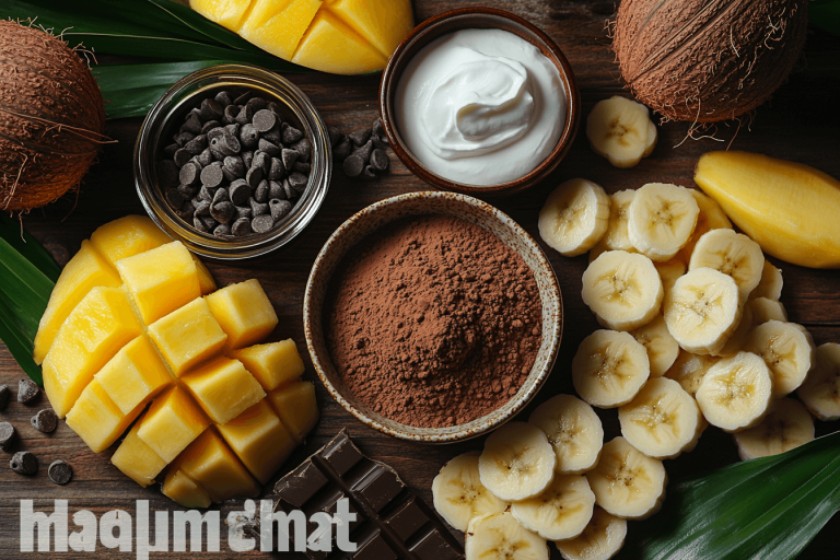 Bali-Style Brownie Batter Dip: A Fun Chocolate Treat for Kids in Bali- Ingredients