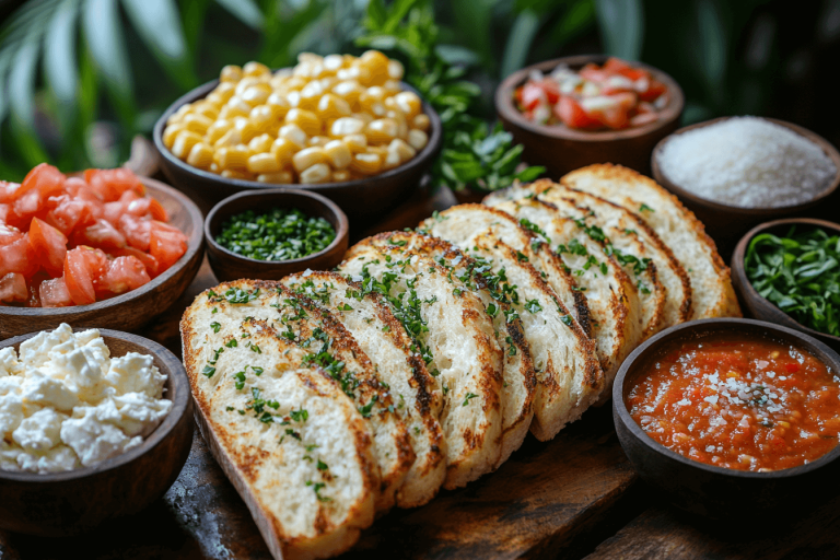 Bali-Style Garlic Toast Pizzas: A Quick and Tasty Treat for Kids- Ingredients