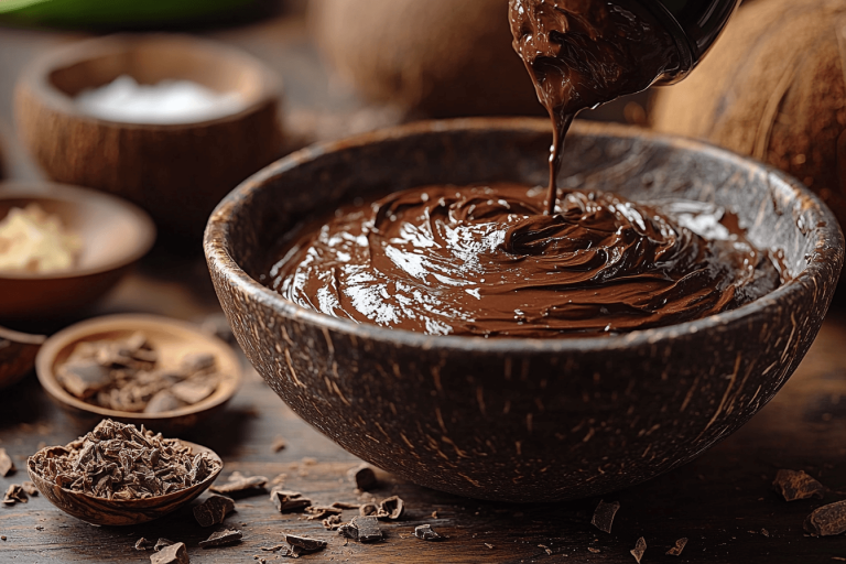 Bali-Style Brownie Batter Dip: A Fun Chocolate Treat for Kids in Bali- Step 2
