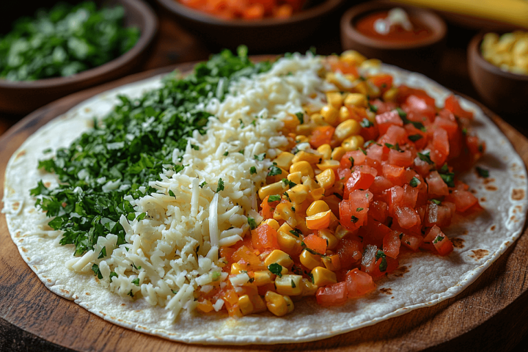 Bali-Style Cheesy Quesadillas: A Fun and Easy Tropical Snack for Kids in Bali- Step 2
