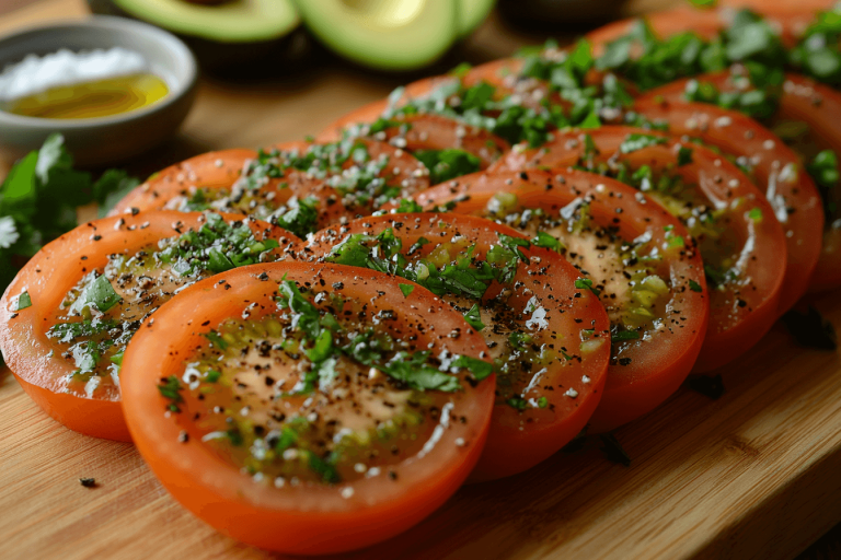 Step 2: Season the Tomatoes