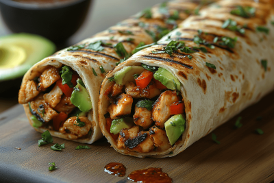 Bali-Style Quick Taco Wraps: A Kid-Friendly Snack with a Tropical Twist