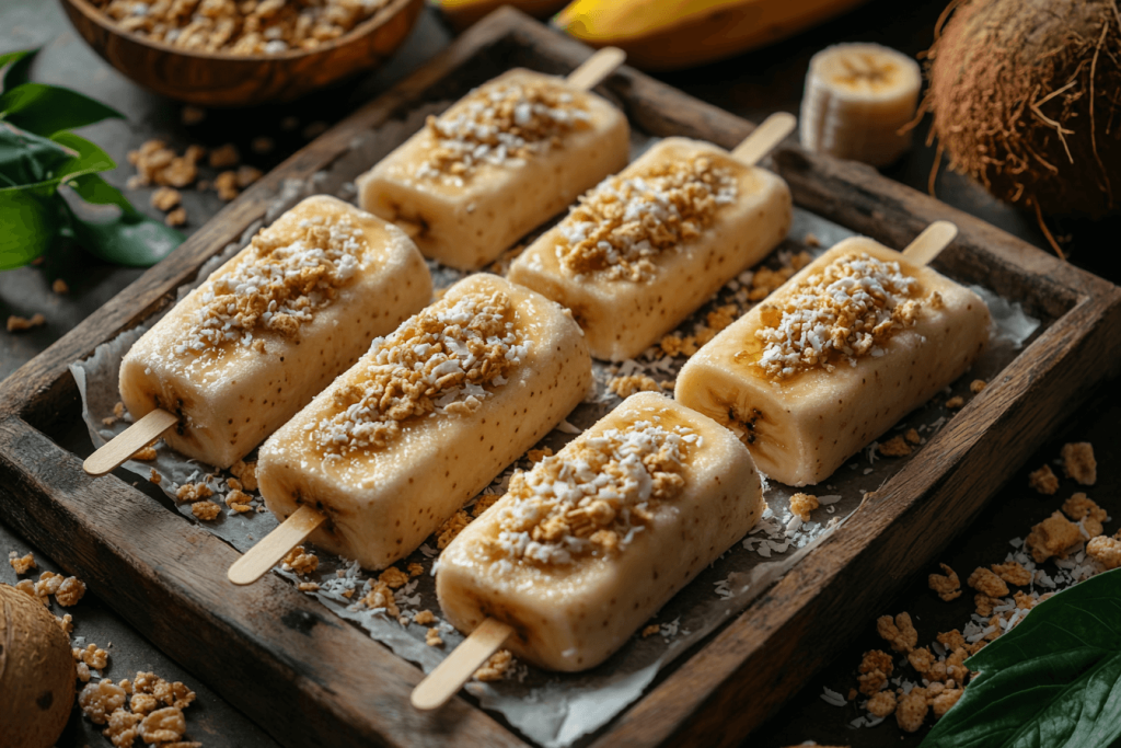 Bali-Style Frozen Banana Cereal Pops: A Fun and Healthy Treat- Step 4