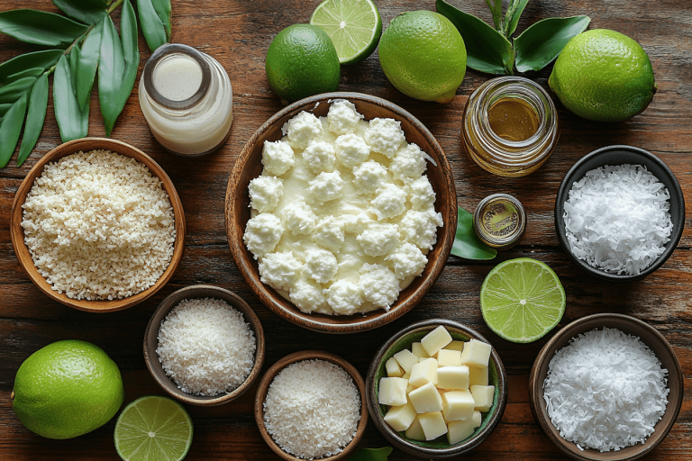 Bali-Style Key Lime Pie Balls: A Fun No-Bake Treat for Kids in Bali- Ingredients)