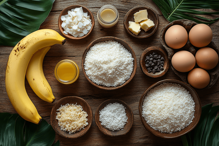 Bali-Style Easy Cake Mix Bars: A Fun Treat for Kids in Bali- Ingredients
