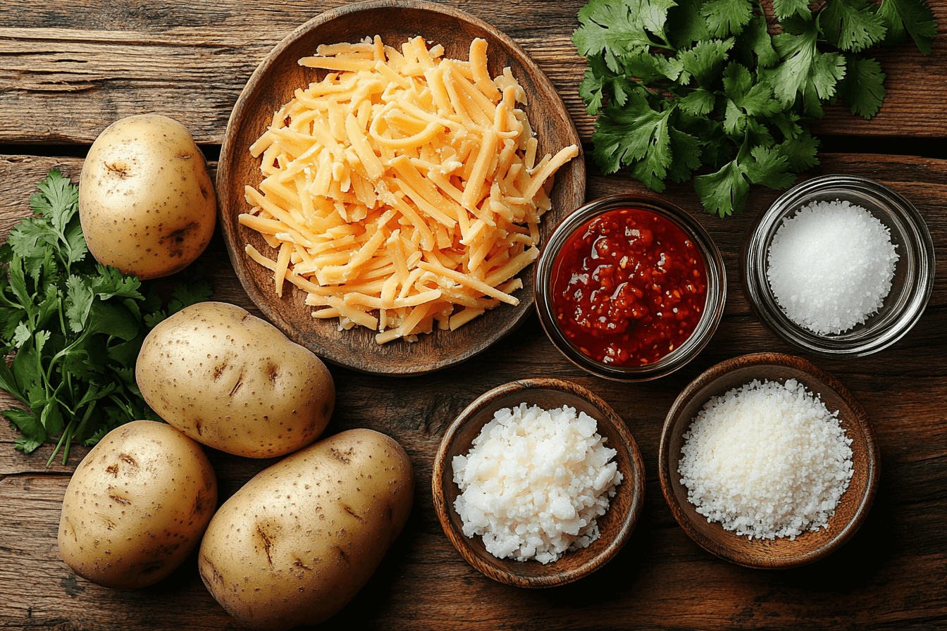 Bali-Style Cheese Fries: A Fun and Tasty Snack for Kids- Ingredients