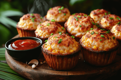 Bali-Style Cheddar Corn Dog Muffins: A Fun Snack for Kids in Bali