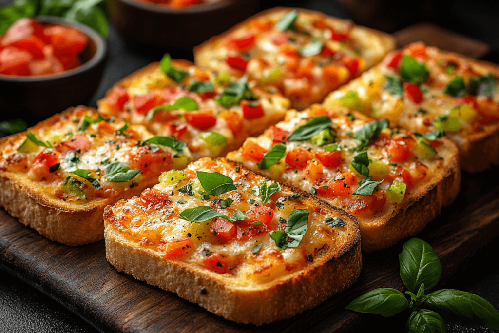 Bali-Style Garlic Toast Pizzas: A Quick and Tasty Treat for Kids- Step 5