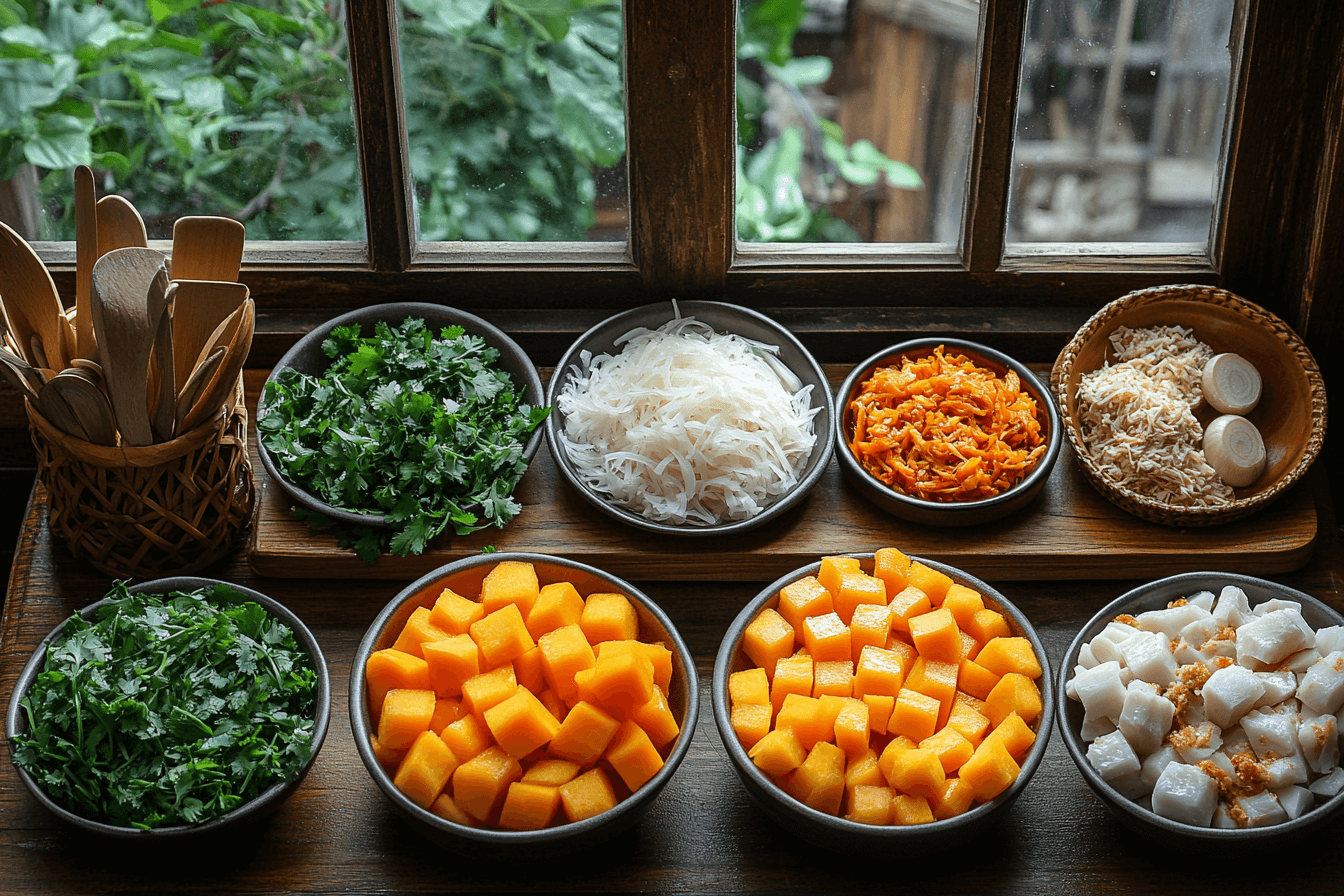 Easy Pumpkin & Minced Meat Stew for Families in Bali  | Steps To Prepare - 1