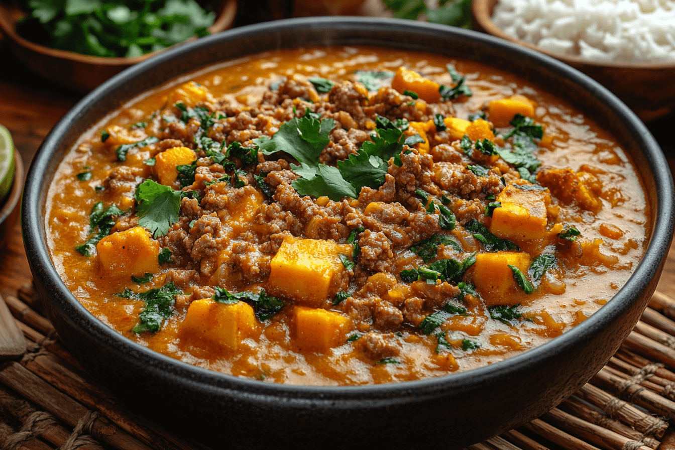 Easy Pumpkin & Minced Meat Stew for Families in Bali  | Steps To Prepare - 8