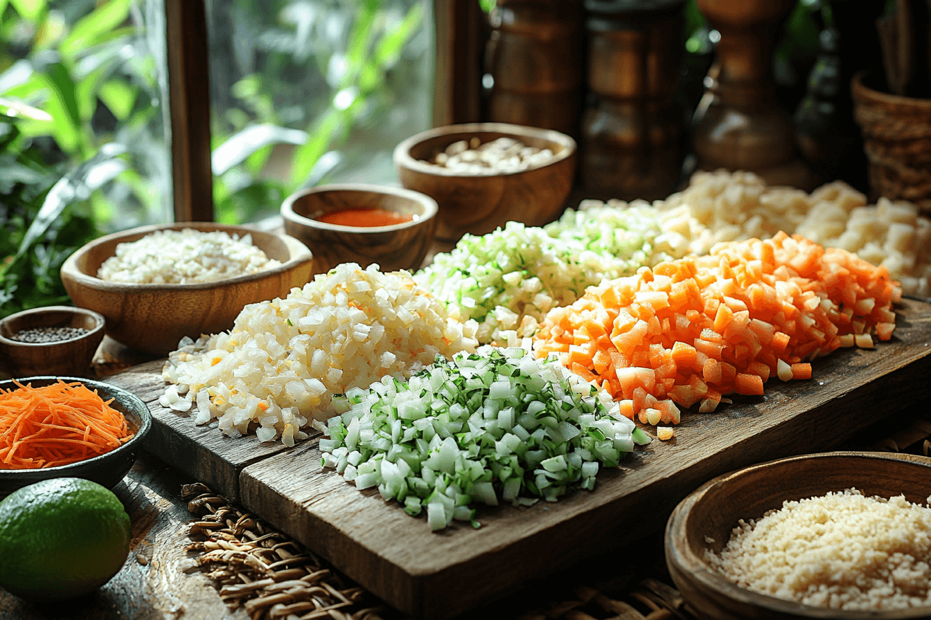 Stuffed Bell Peppers Recipe for Families in Bali | Steps To Prepare-2