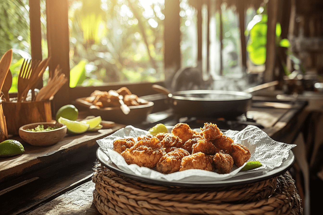 Crispy Karaage Recipe for Families in Bali | Steps To Prepare-8