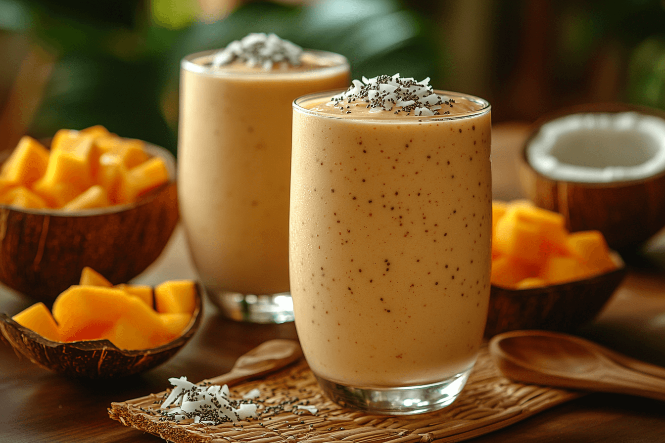 Tropical Vegan Smoothie Recipe in Bali | Steps To Prepare -5