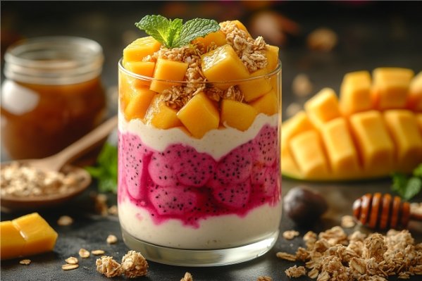 Bali-Style Rise and Shine Parfait: A Healthy Breakfast for Kids in Bali,Indonesia- Step 4)