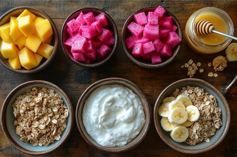 Bali-Style Rise and Shine Parfait: A Healthy Breakfast for Kids in Bali,Indonesia- Ingredients
