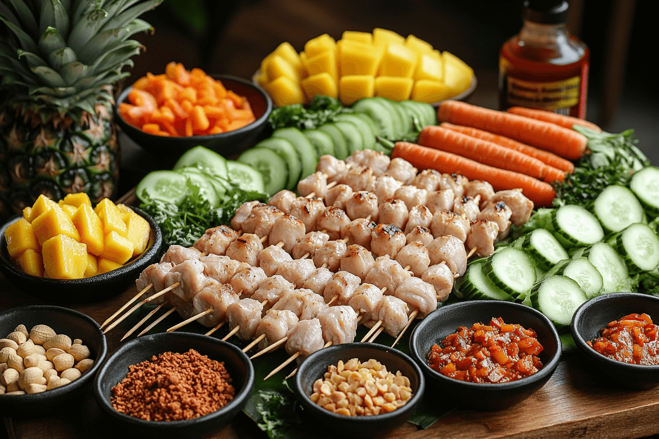 Snack Stadium Recipe for Kids: Bali-Style Party Treats | Ingredients
