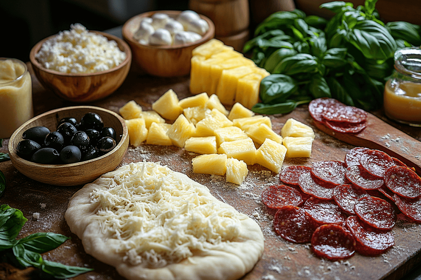Resep Pizza Laba-laba Halloween Ala Bali | Bahan - Bahan