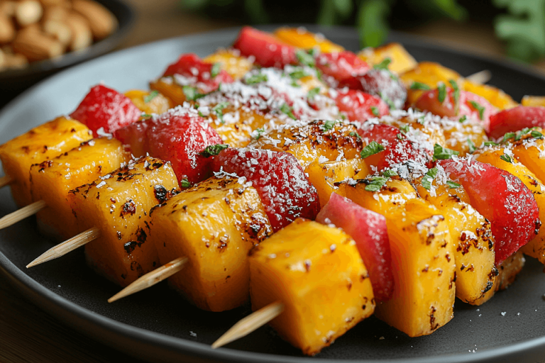 Sate Buah Tropis: Cemilan Sehat di Bali