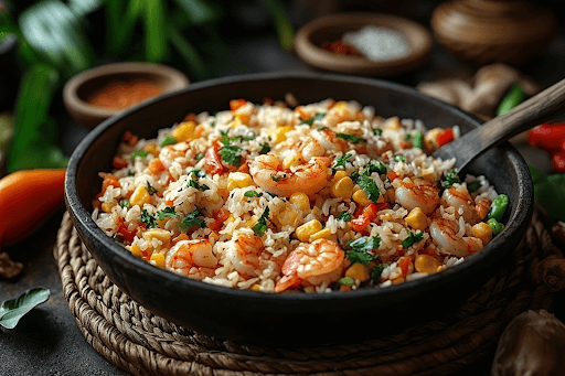 バリ島風レインボー炒飯レシピ｜手順6