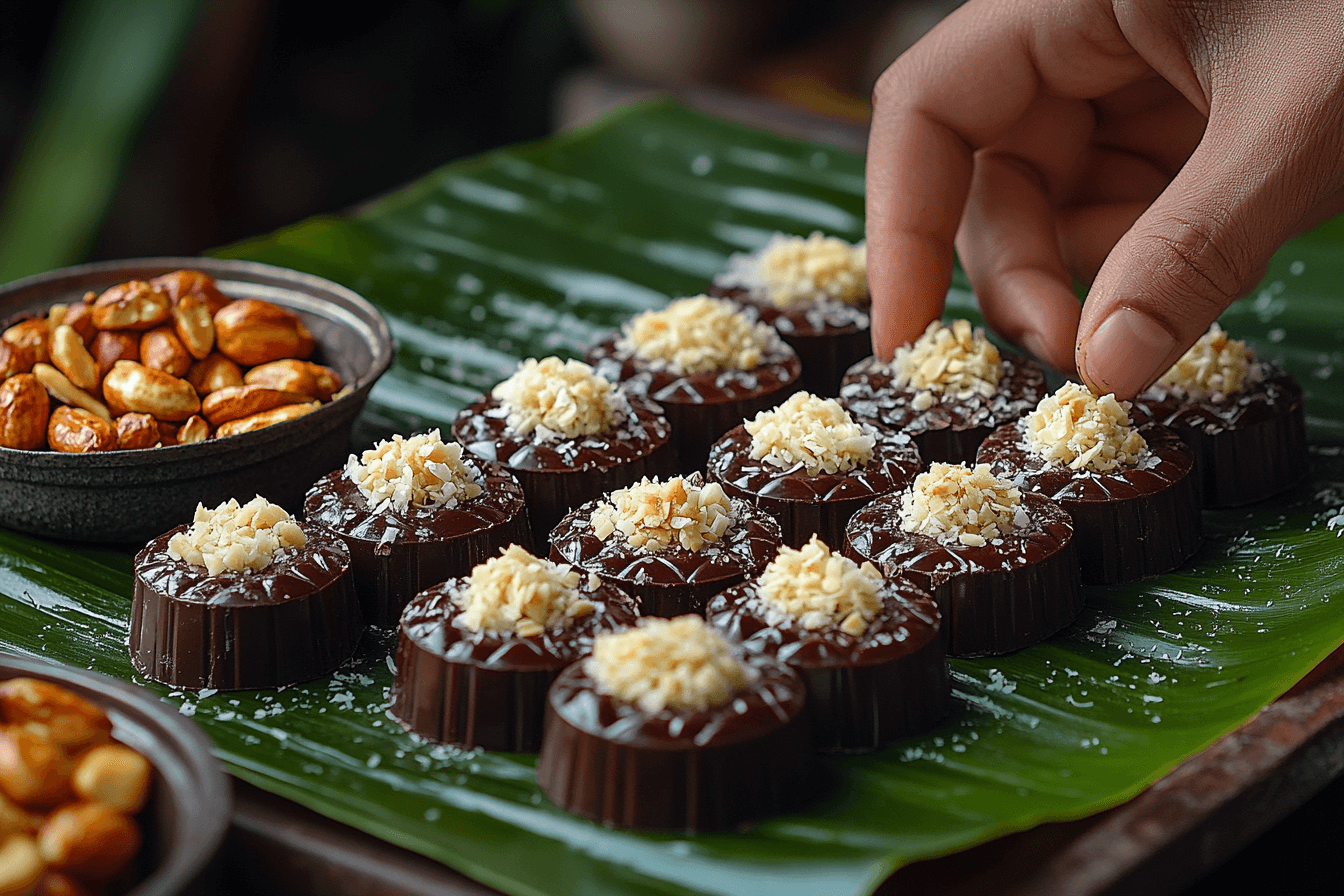 Creative Chocolate Button Ideas for Kids | Bali Treats | Steps To Prepare-5